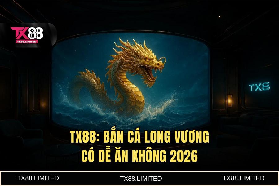 Bắn cá Long Vương có dễ ăn không? Review Game 2026 TX88