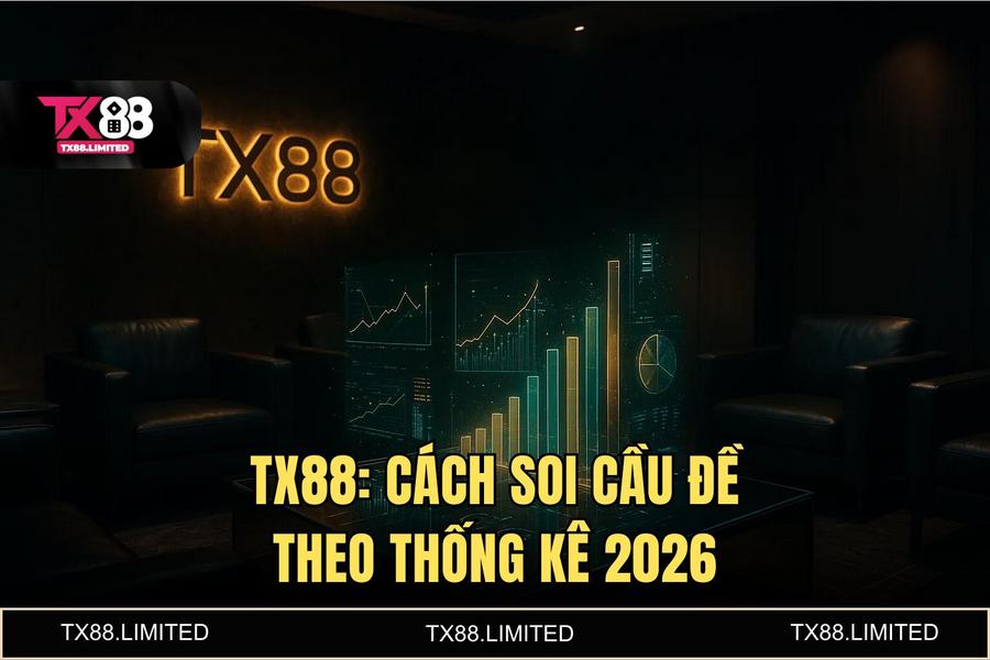 Cách soi cầu đề theo thống kê chuẩn xác nhất 2026 tại TX88