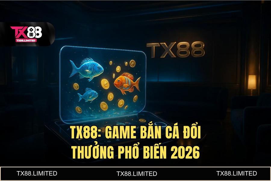 Game bắn cá đổi thưởng phổ biến nhất 2026 - Săn Boss Đỉnh Cao Tại TX88