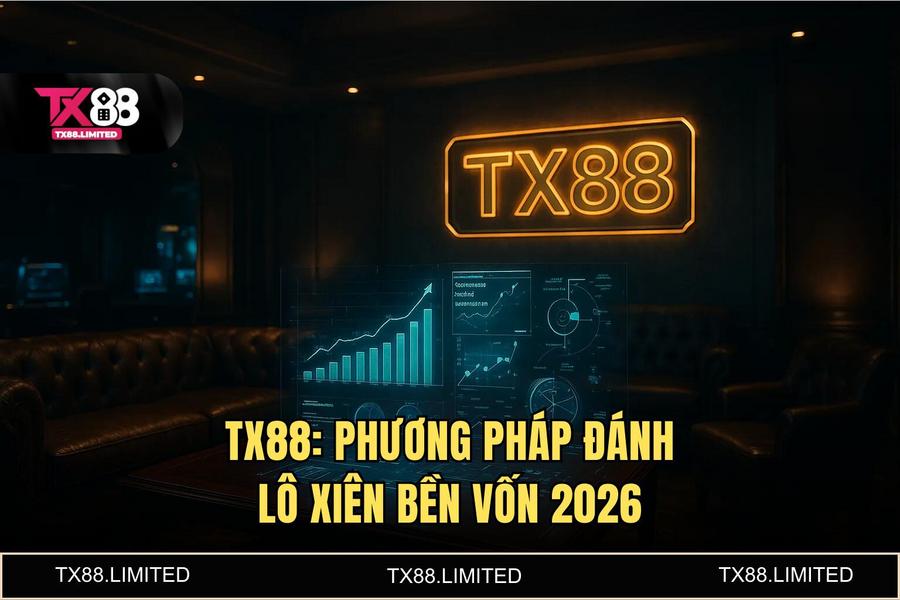 Phương pháp đánh lô xiên bền vốn: Bí kíp 1 ăn 99 từ chuyên gia TX88 (2026)